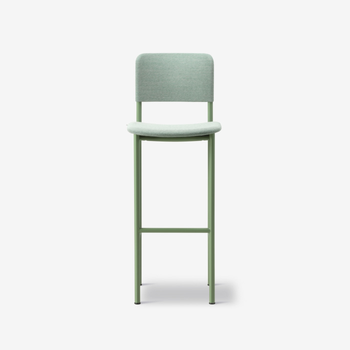 Барный стул Plan Barstool в обивке, Fredericia