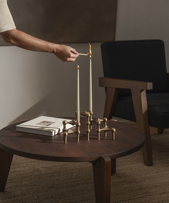 Набор из 6-ти декоративных свечей Stoff Nagel Candles by Ester&Erik box w/6 pcs, STOFF Nagel