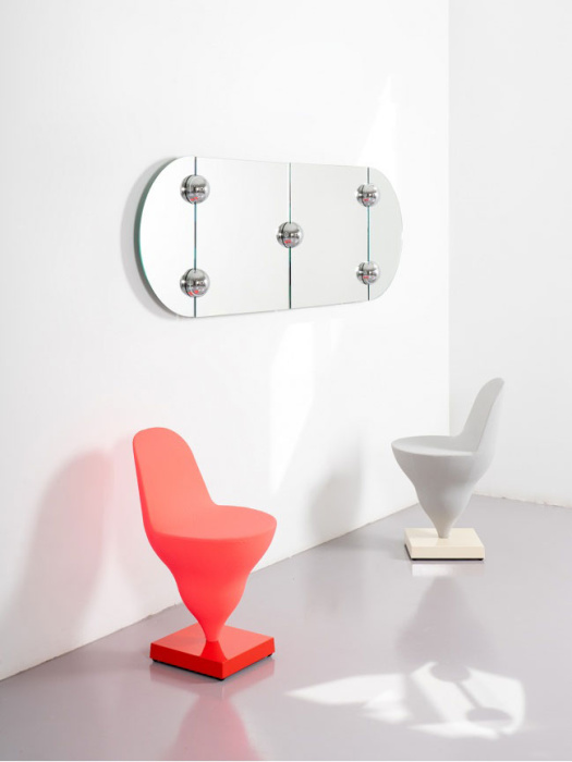 Настенное зеркало Sphera Oblong mirror L, Moustache