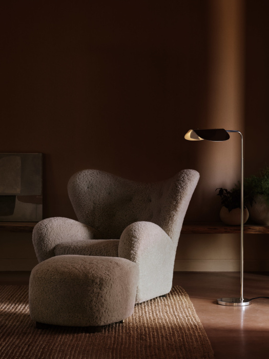 Пуф The Tired Man Ottoman, Sheepskin, Audo Copenhagen (ex. Menu)