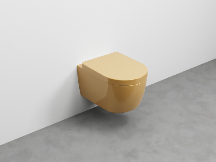 Подвесной унитаз Smile Mini Wall-Hung WC Rimless безободковый, Cielo