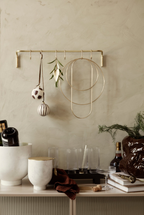 Набор из 2 бокалов для шампанского Ripple Champagne Saucers, Ferm Living