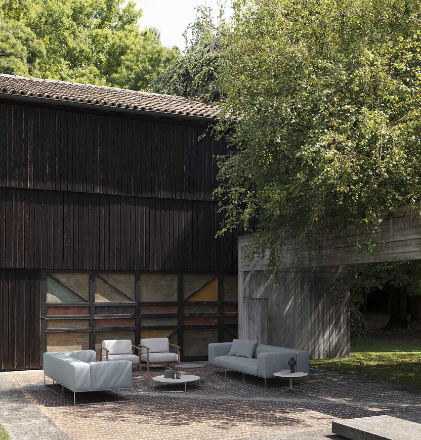 Уличное кресло Kasumi Armchair Outdoor, Living Divani