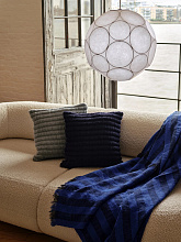 Подушка Ridge 45x45 cm Indigo Cotton Wool-Mix, Tom Dixon