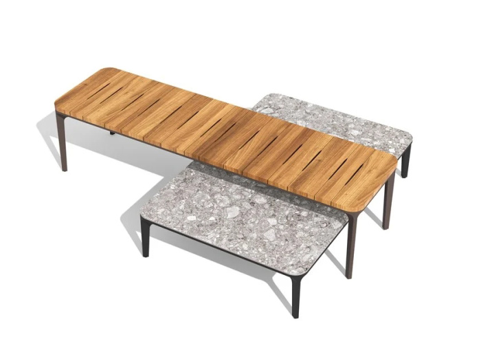 Уличный журнальный столик Slim coffee table doghe h39, Sovet Italia