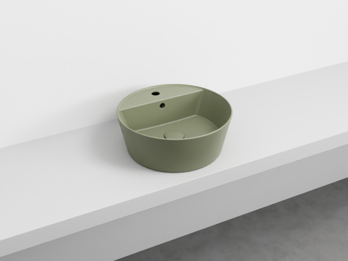 Накладная раковина с переливом Era Handy On Top Washbasin, Cielo