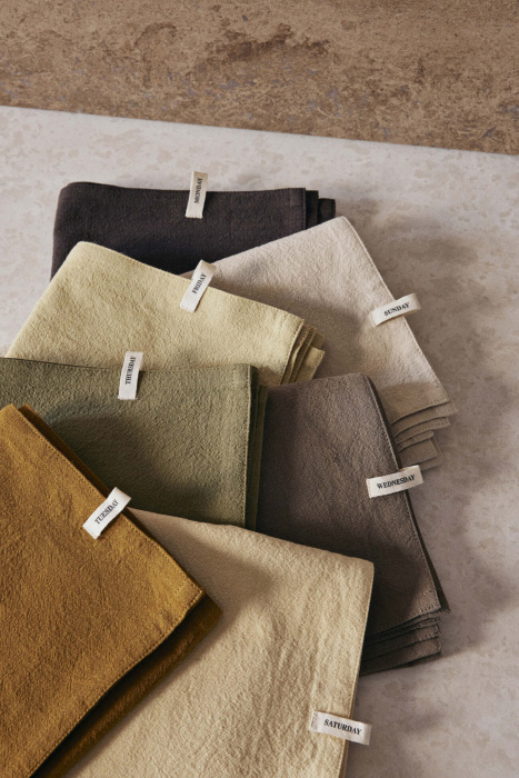 Набор из 7-ми полотенец Day Tea Towel — Set of 7, Ferm Living