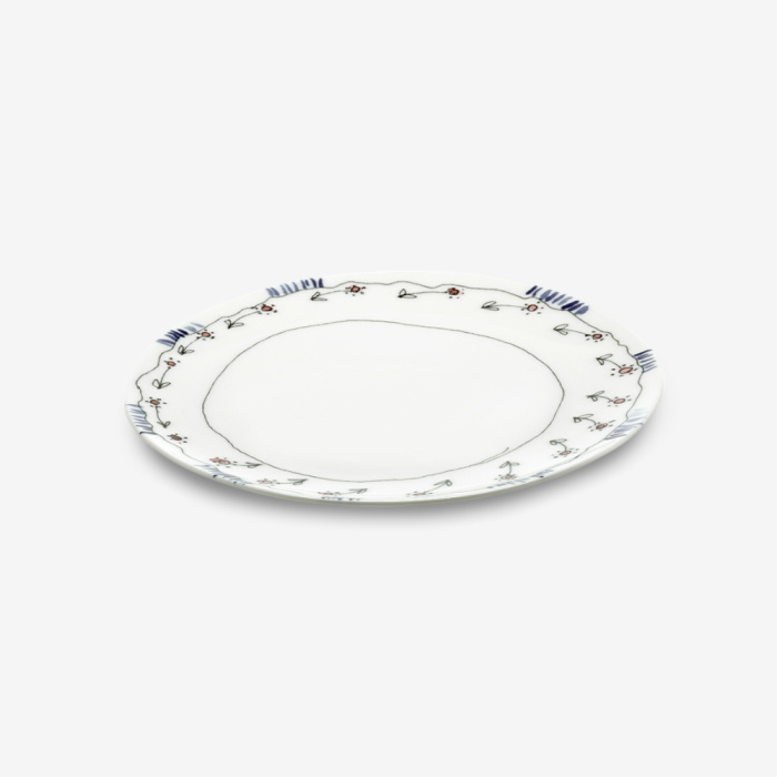 Набор посуды на 4 персоны Breakfast Set 12 Pieces Anemone Midnight Flowers, Serax