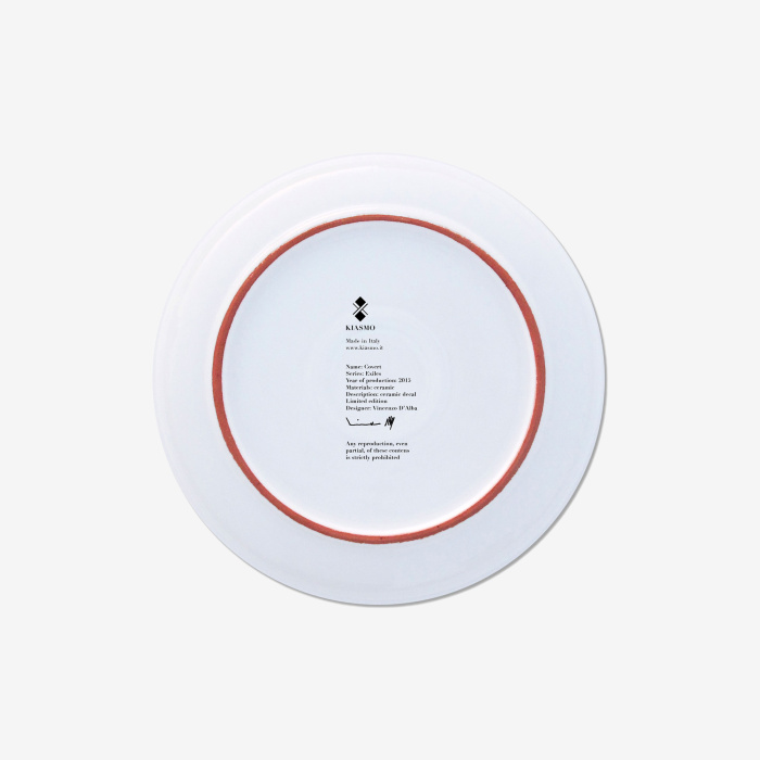 Декоративная тарелка Covert | Exiles, Kiasmo