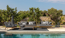 Уличный модульный диван Cruise Teak, Talenti