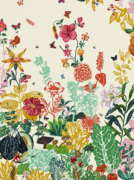 Обои Jardin crème, Moustache