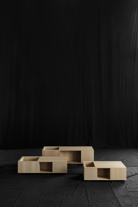 Журнальный столик Living Divani Extrasoft Contenitori, Living Divani