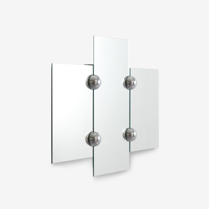 Настенное зеркало Sphera Triptych mirror, Moustache