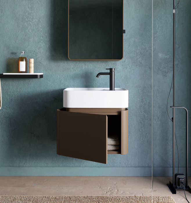 Накладная раковина без перелива Mini Living Rettangolare Washbasin, NIC Design
