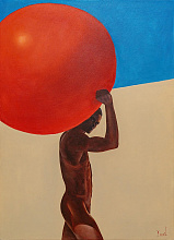 Картина «Красный шар», Inna Vasilenko