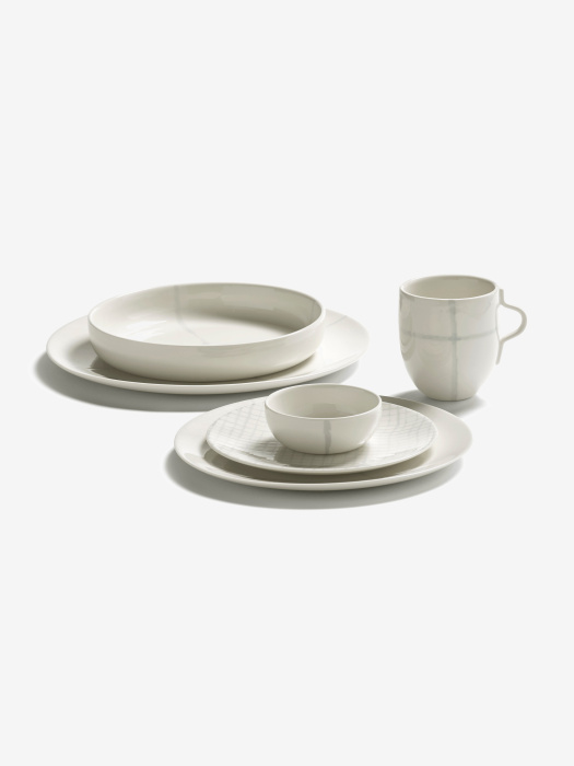 Набор из 2-глубоких тарелок High Plate S Salt Zuma by Kelly Wearstler, Serax