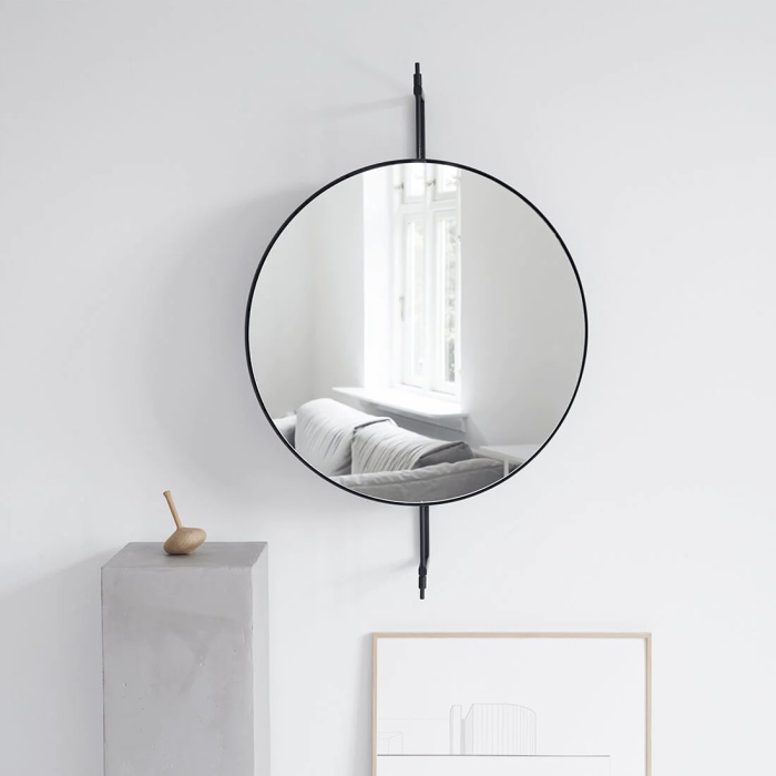 Настенное зеркало Rotating Mirror, Kristina Dam Studio