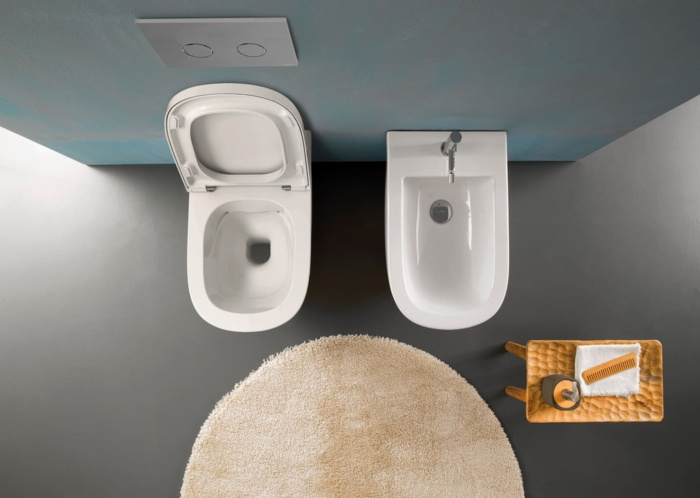 Подвесной унитаз Stockholm с сиденьем soft-close, Ceramica Globo