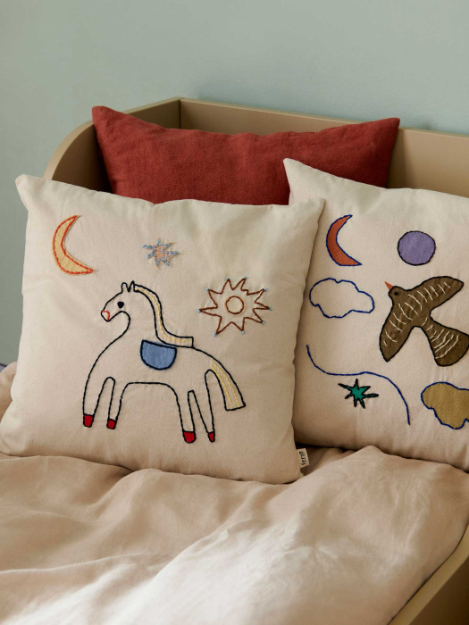 Декоративная подушка Naïve Cushion – Bird, Ferm Living