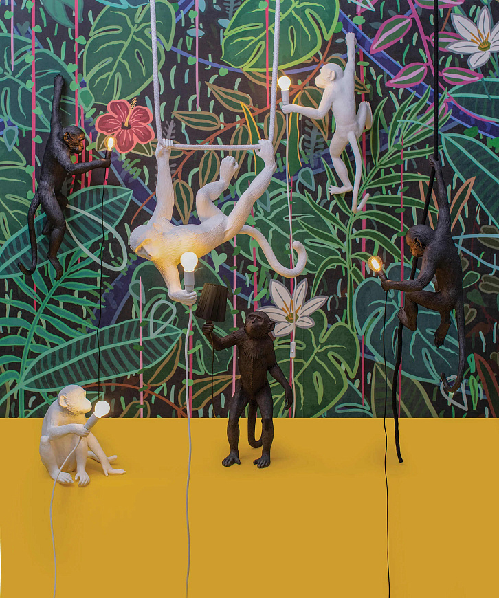 Настенный светильник Monkey Lamp Hanging Left, Seletti