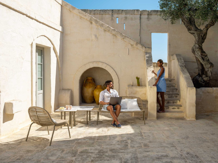 Уличный диван Panama Love Seat, Talenti