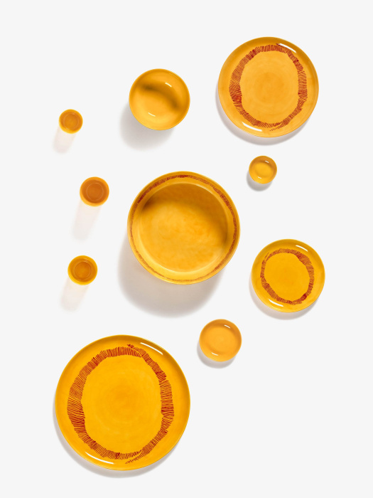 Набор из 4-х глубоких чаш Dish S Feast — Sunny Yellow, Serax