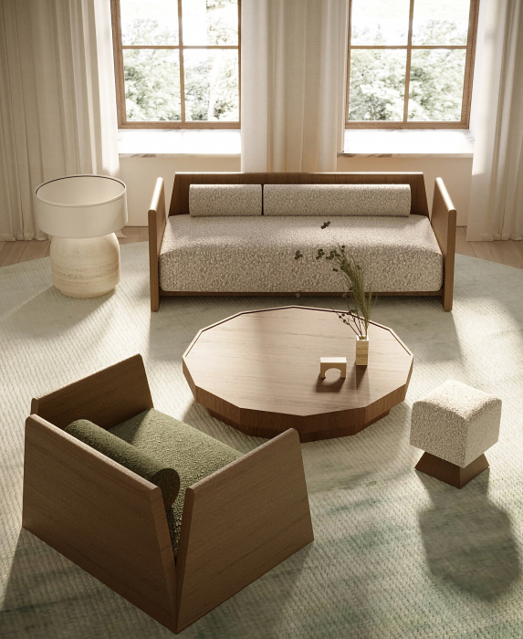 Диван Ozawa Sofa, MODÉNATURE