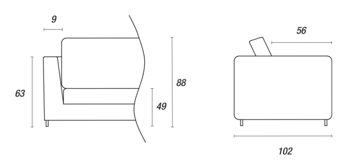 Диван-кровать Freedom 2.0, Ditre Italia
