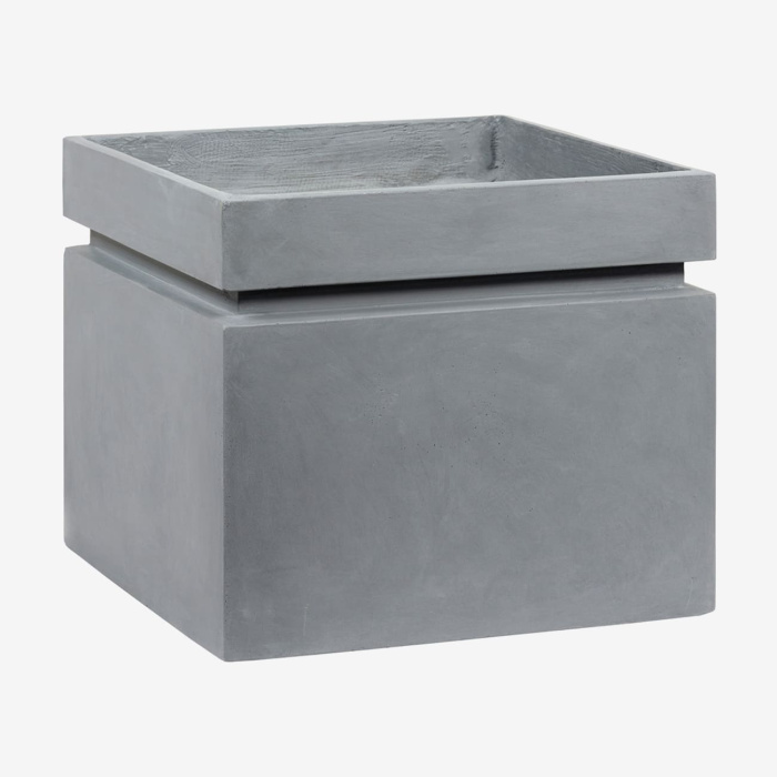 Кашпо Planter Square Grey, Serax