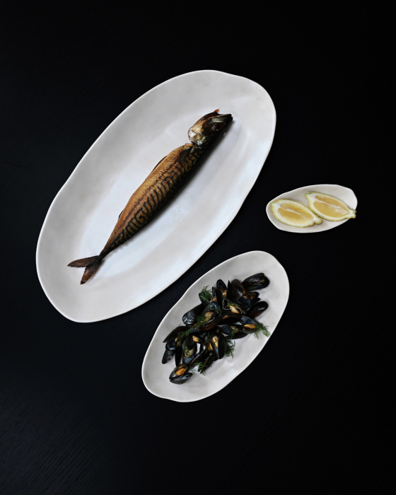 Набор из 2-х сервировочных блюд Native Oval Tray, Petit, 101 Copenhagen