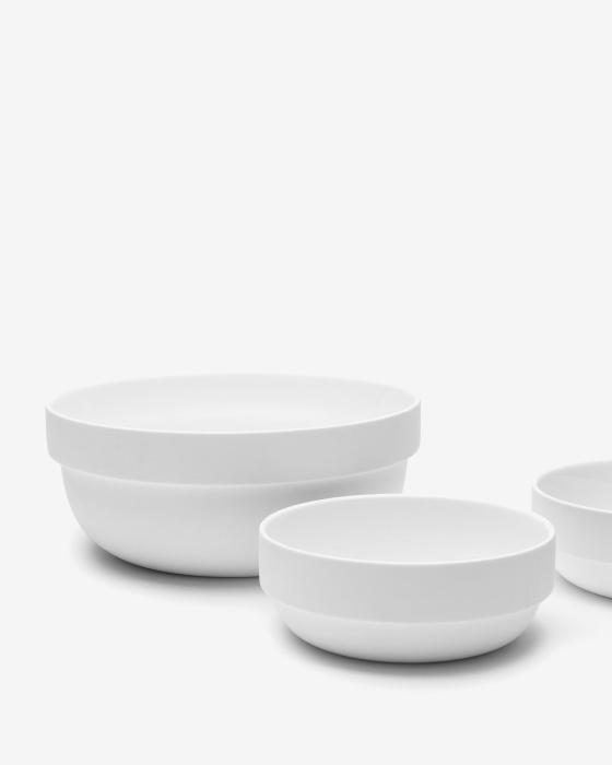 Миска для салата Salad Bowl White Matt Passe-Partout by Vincent Van Duysen, Serax