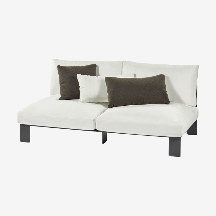 Уличная двухместная скамья с подушками Bench Two Seater Incl Cushion Outdoor, Serax