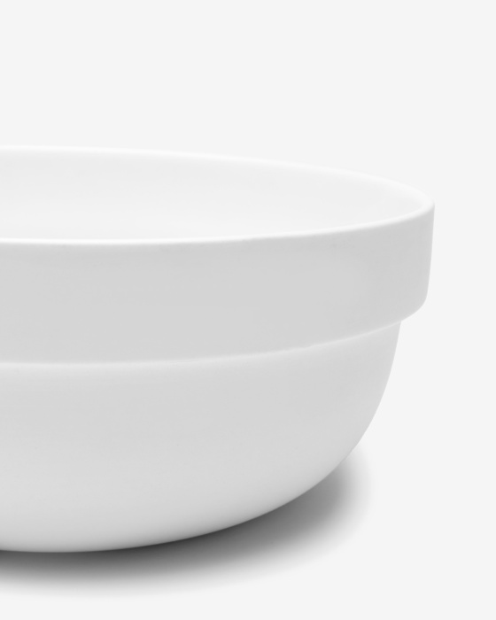 Миска для салата Salad Bowl White Matt Passe-Partout by Vincent Van Duysen, Serax