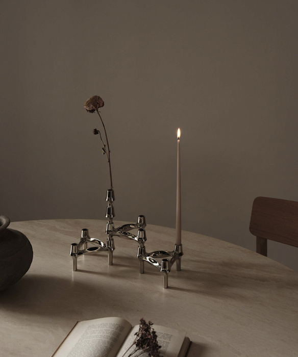 Набор из 3-х подсвечников BMF Candle Holder Set w/3 pcs, STOFF Nagel