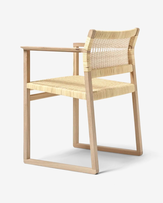 Стул BM62 Chair Cane Wicker, Fredericia