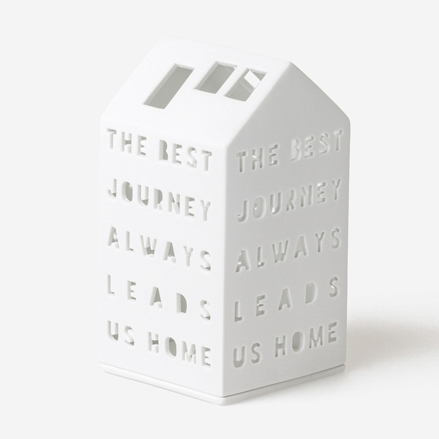 Домик-подсвечник The best journey…, Räder