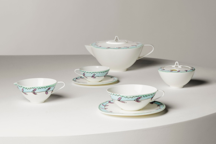 Заварочный чайник Tea Pot Blossom Milk Midnight Flowers by Marni, Serax