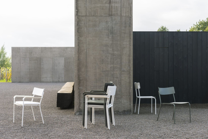 Уличный стул Chair Without Armrests August by Vincent Van Duysen, Serax