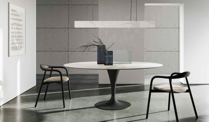 Стол Flûte Elliptical, Sovet Italia