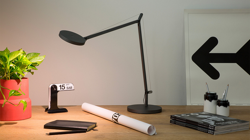 Настольная лампа Demetra 2700K Black, Artemide