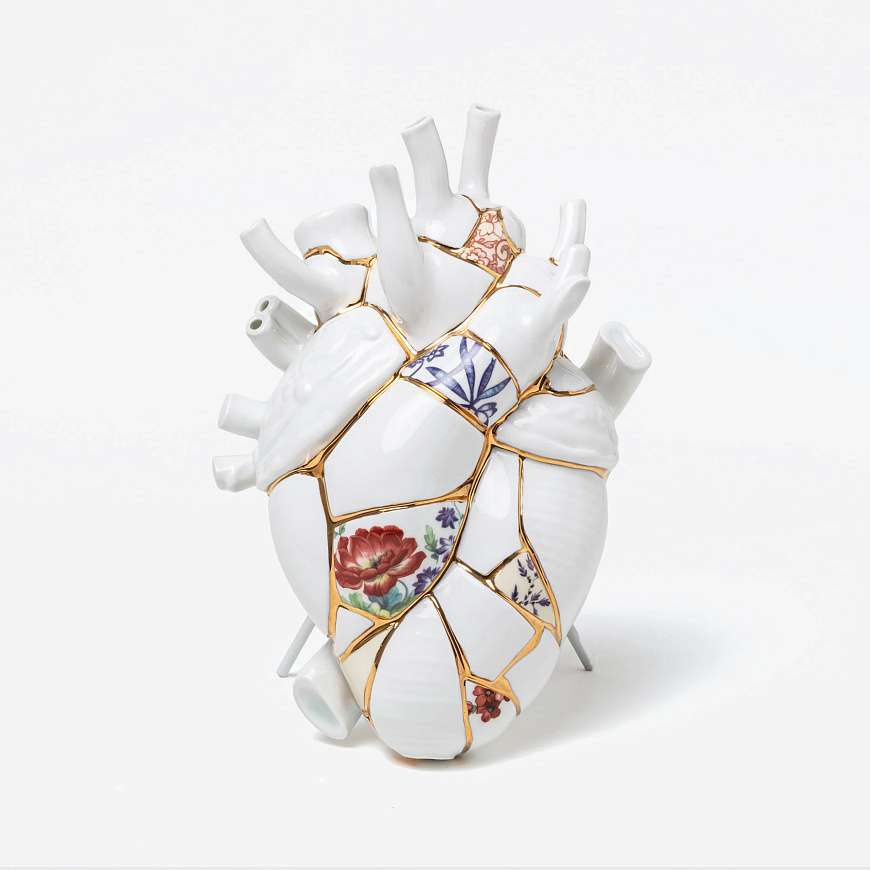 Ваза Love in Bloom Kintsugi, Seletti