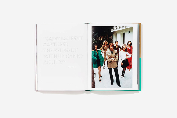 Книга Vogue On: Yves Saint Laurent, Quadrille Publishing Ltd.