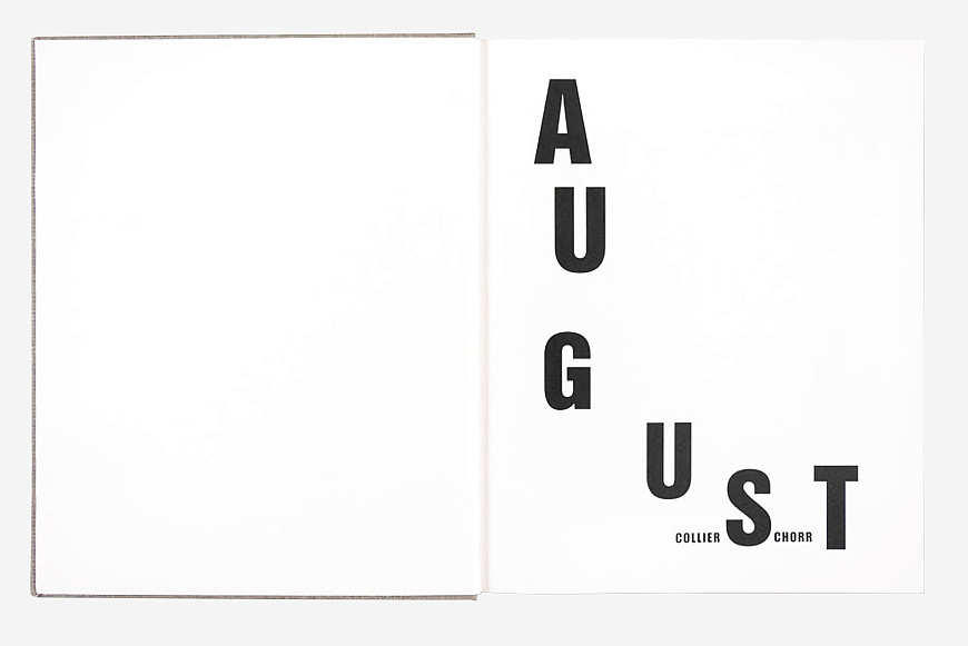 Книга August. Collier Schorr, MACK