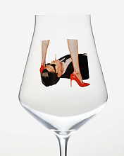 Набор бокалов для вина Неравный брак, Masha Yankovskaya