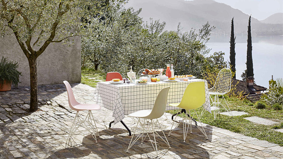 Стул Wire Chair DKR, Vitra