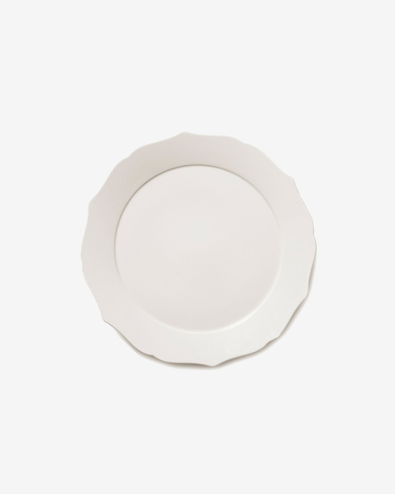 Набор из 4-х тарелок Dinner Plate White Silhouette, Serax