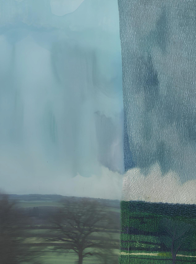 Обои De l'autre côté, le calme, Moustache