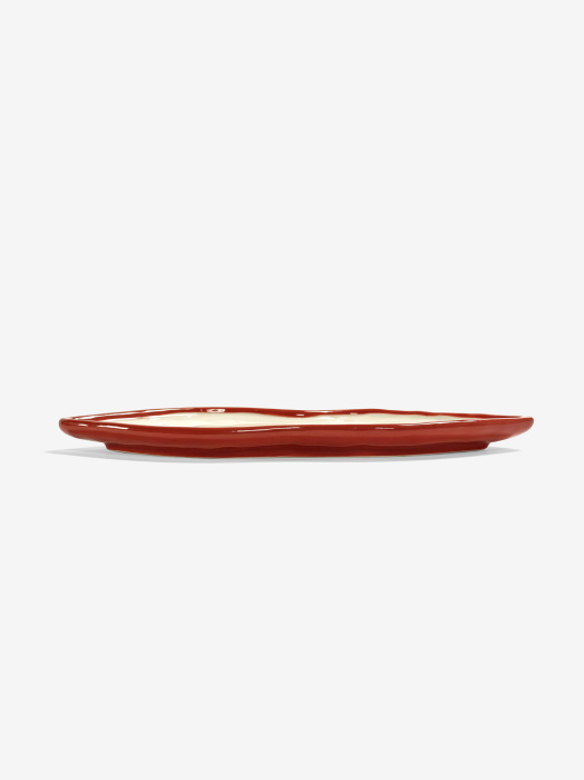 Сервировочное блюдо Serving dish Lips red Les Objets Mouleversants, Serax