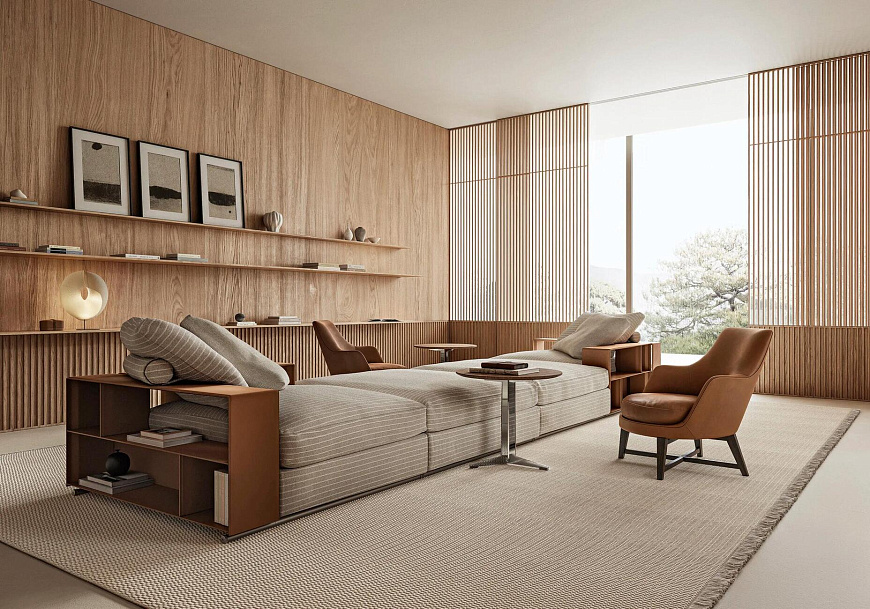 Диван Groundpiece, Flexform