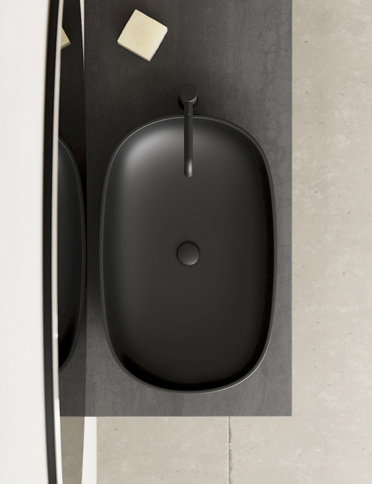 Накладная раковина без перелива Milk Light Washbasin, NIC Design